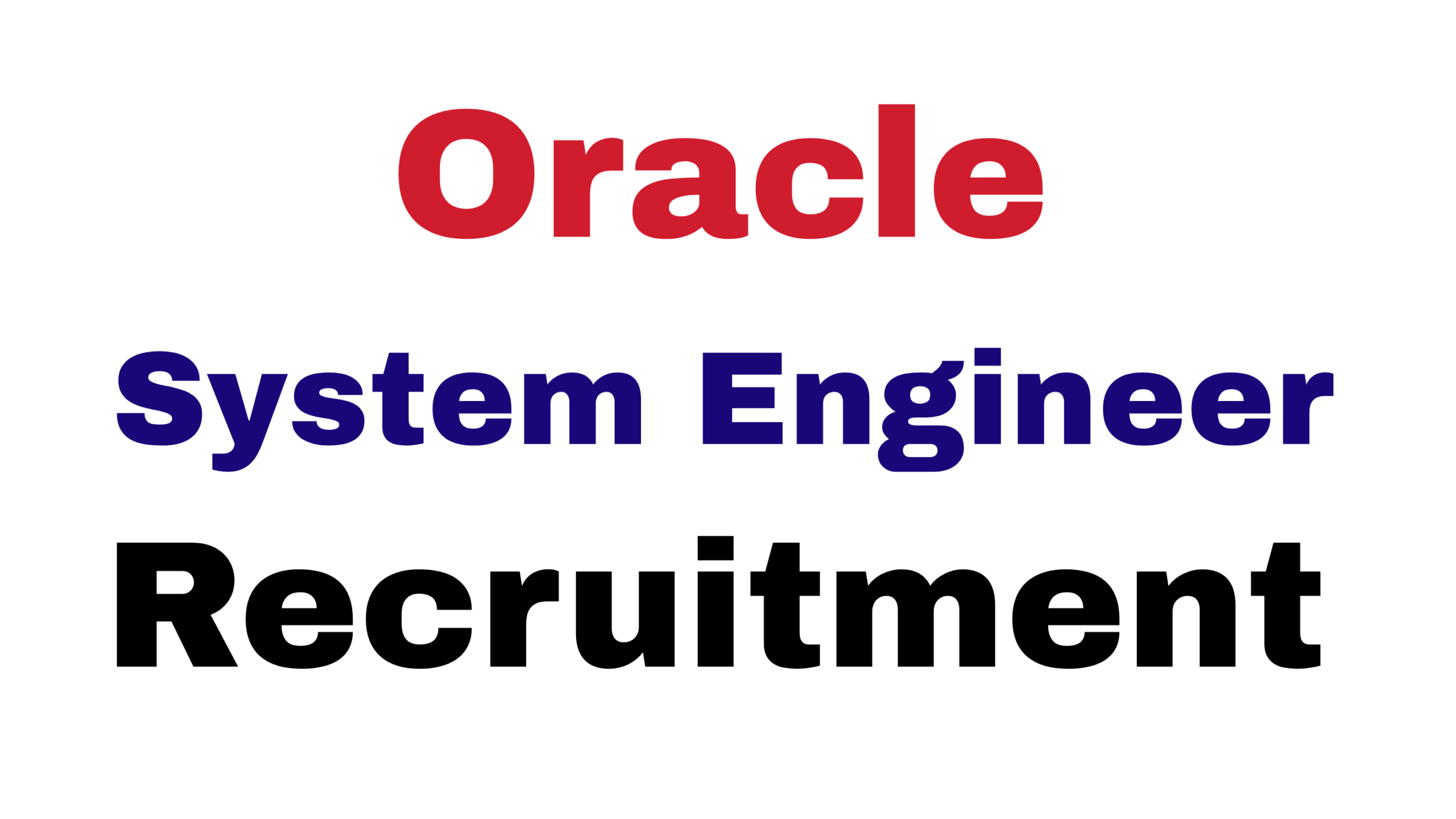 System Engineer