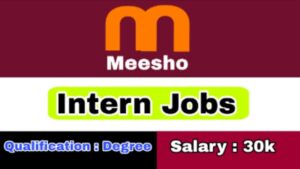 Meesho Intern 