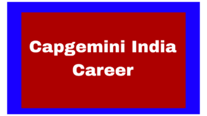 Capgemini India Caree